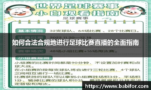 如何合法合规地进行足球比赛直播的全面指南