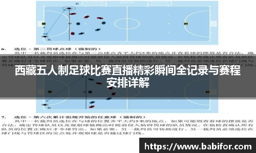 西藏五人制足球比赛直播精彩瞬间全记录与赛程安排详解